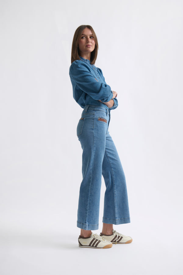 Freya Jean Leather Pocket