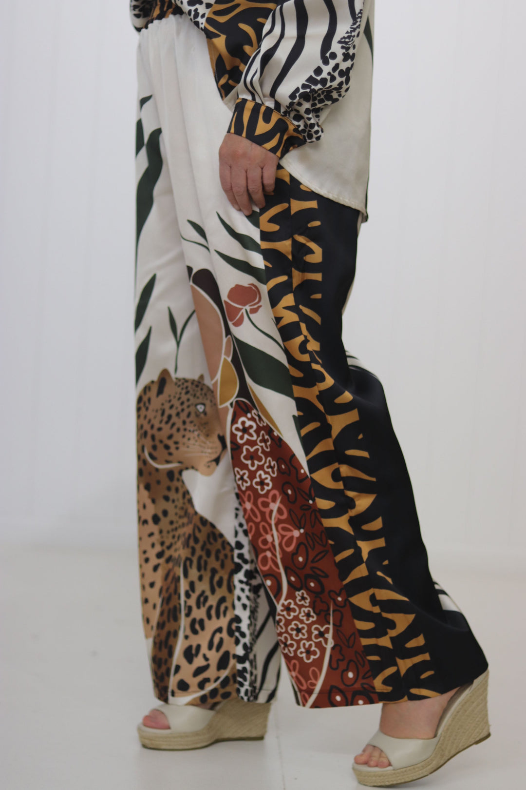 African Queen Silk Pant