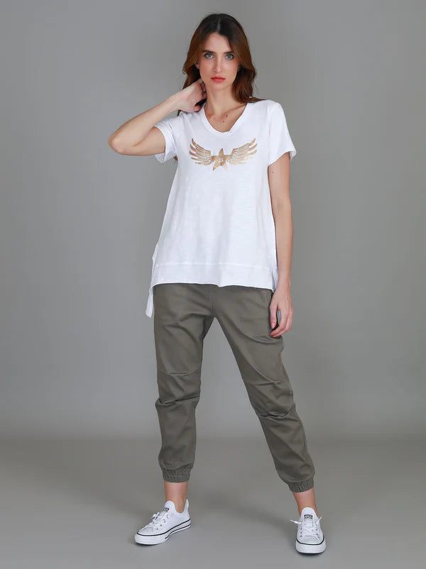 Kassy Winged Star Tee