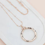Ring Ball Necklace