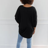 Hi Low Top Long Sleeve