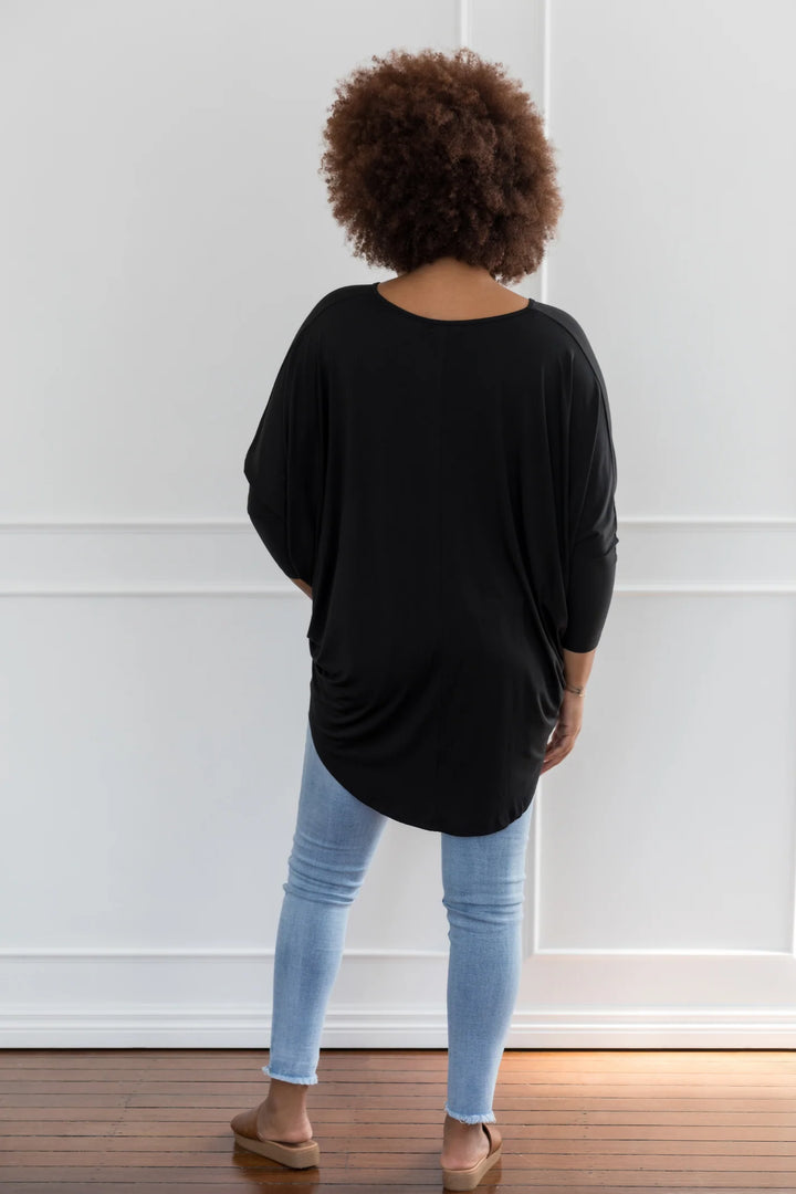 Hi Low Top Long Sleeve