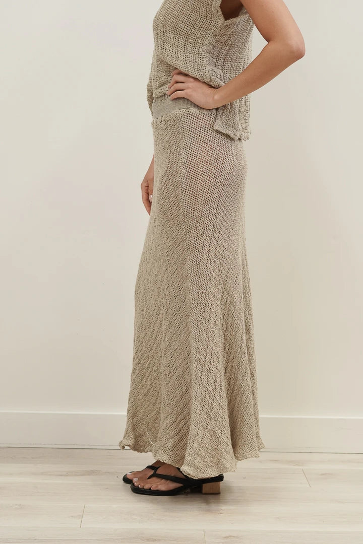 Masie Linen Skirt