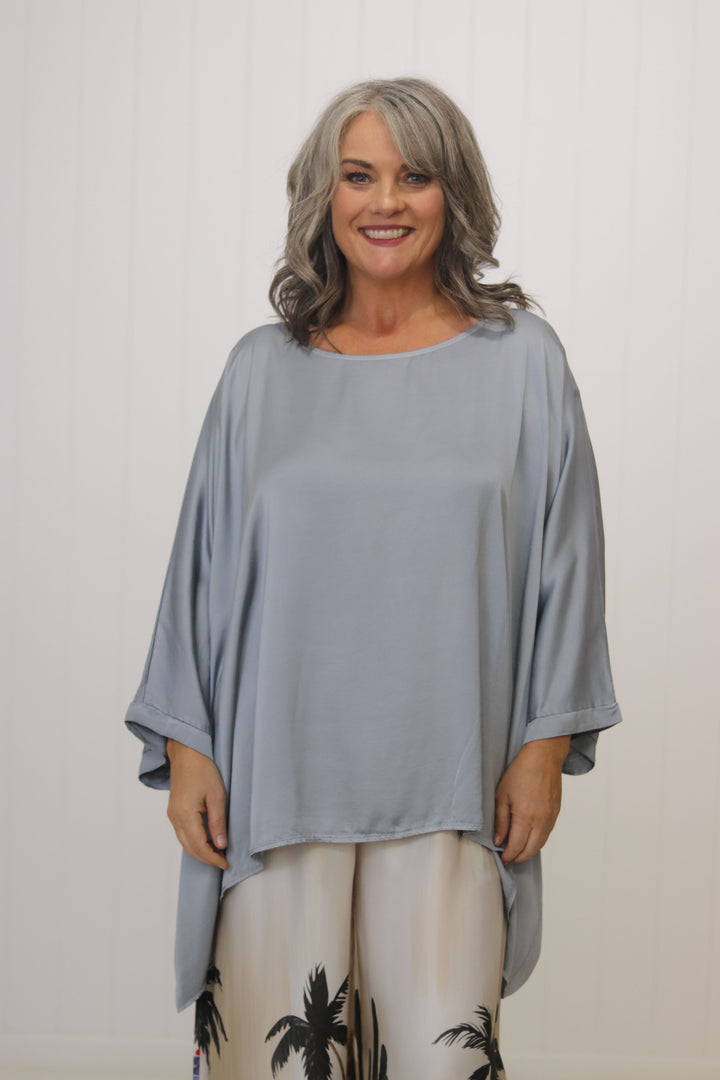 Portofino Batwing Silk Top