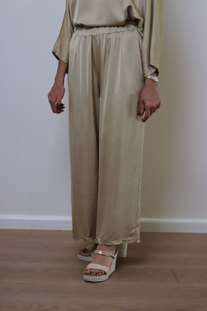 Karly Satin Blend Pants