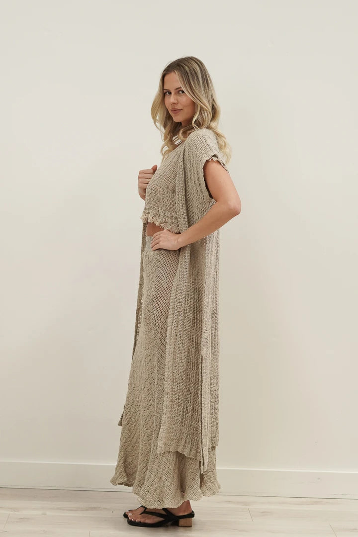 Marzia Sleeveless Kimono