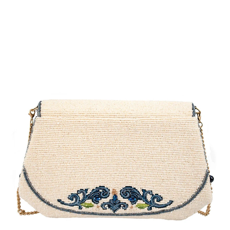 Capri Lemons Beaded Crossbody