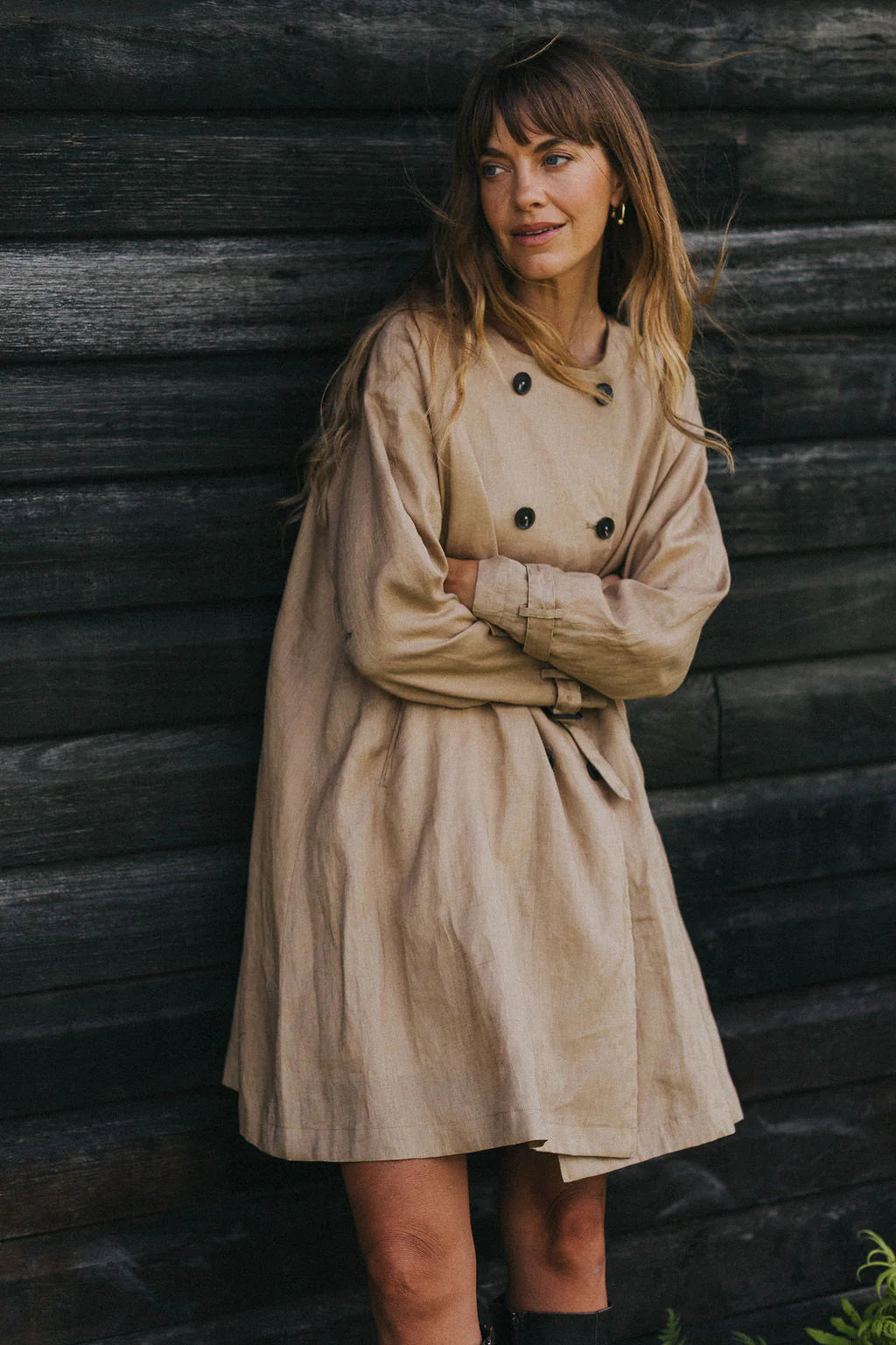 Berg French Linen Coat