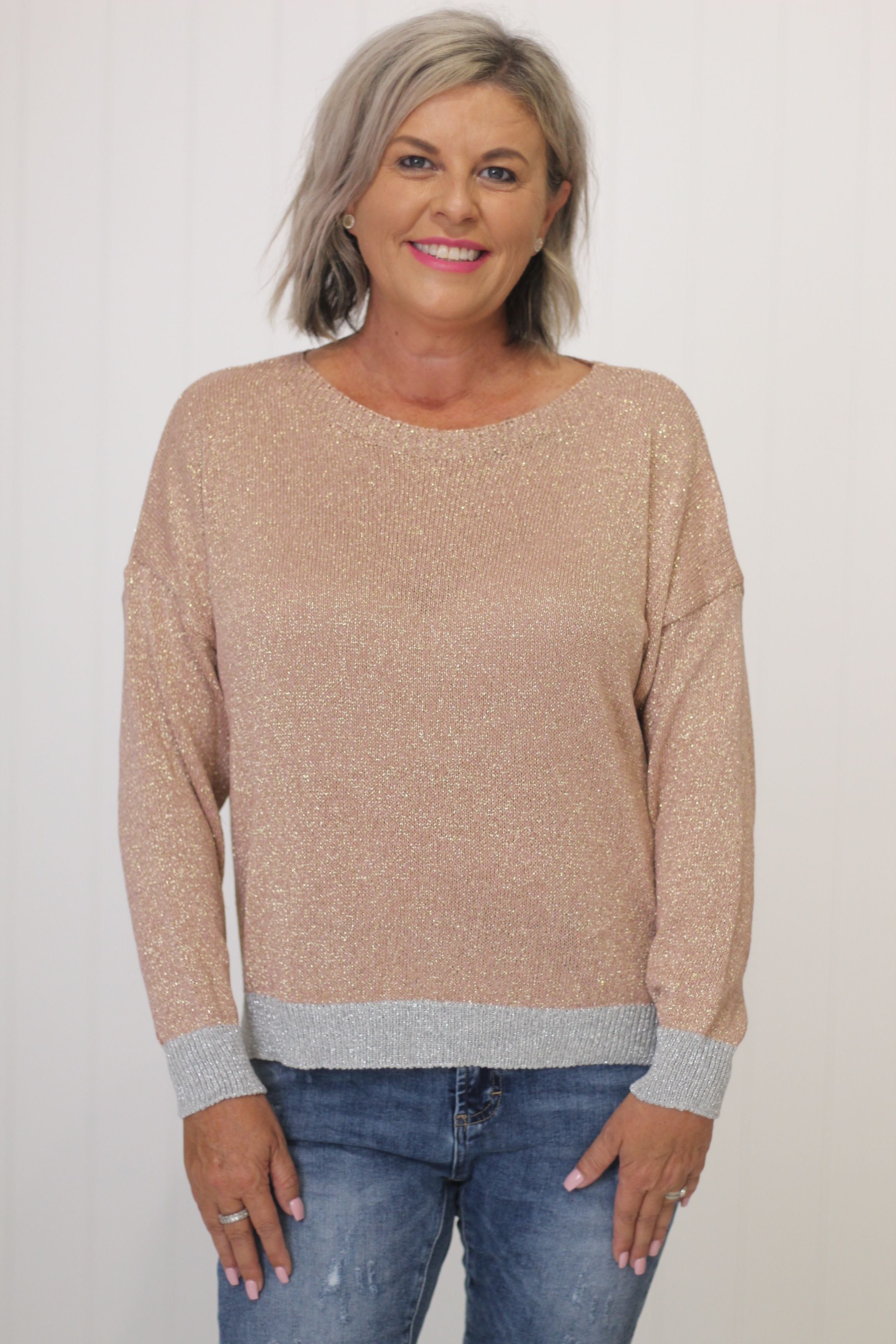 Sonie Lurex Top