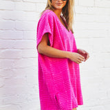 Towelling Beach Cover Up