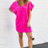 Towelling Beach Cover Up