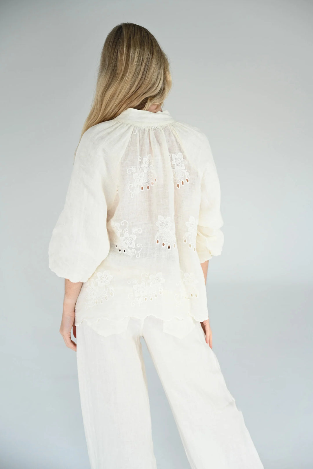 Cleo Embroidered Top