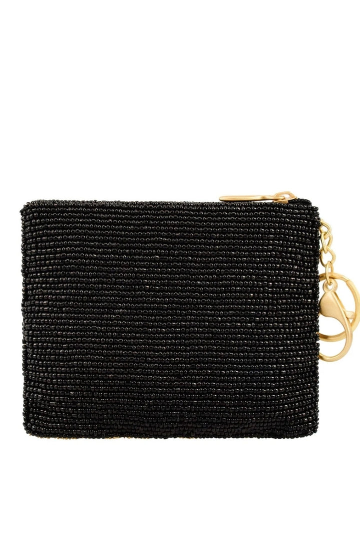 Queen Beaded Coin Purse