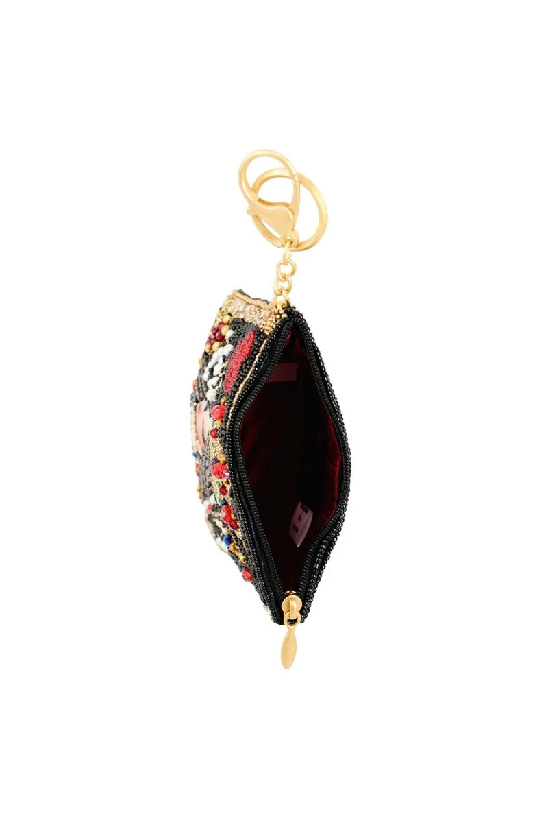 Queen Beaded Coin Purse