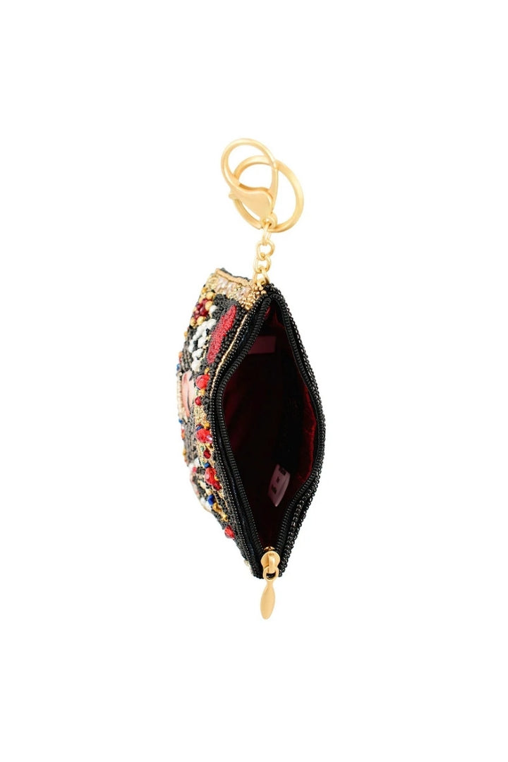 Queen Beaded Coin Purse