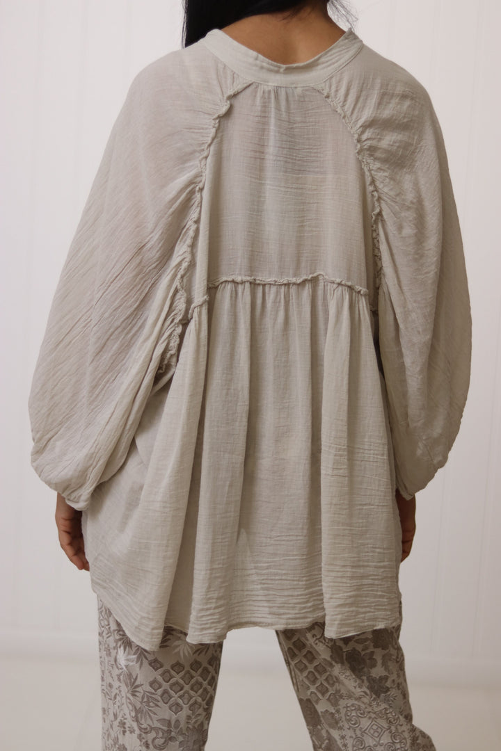 Laura Cotton Detail Top