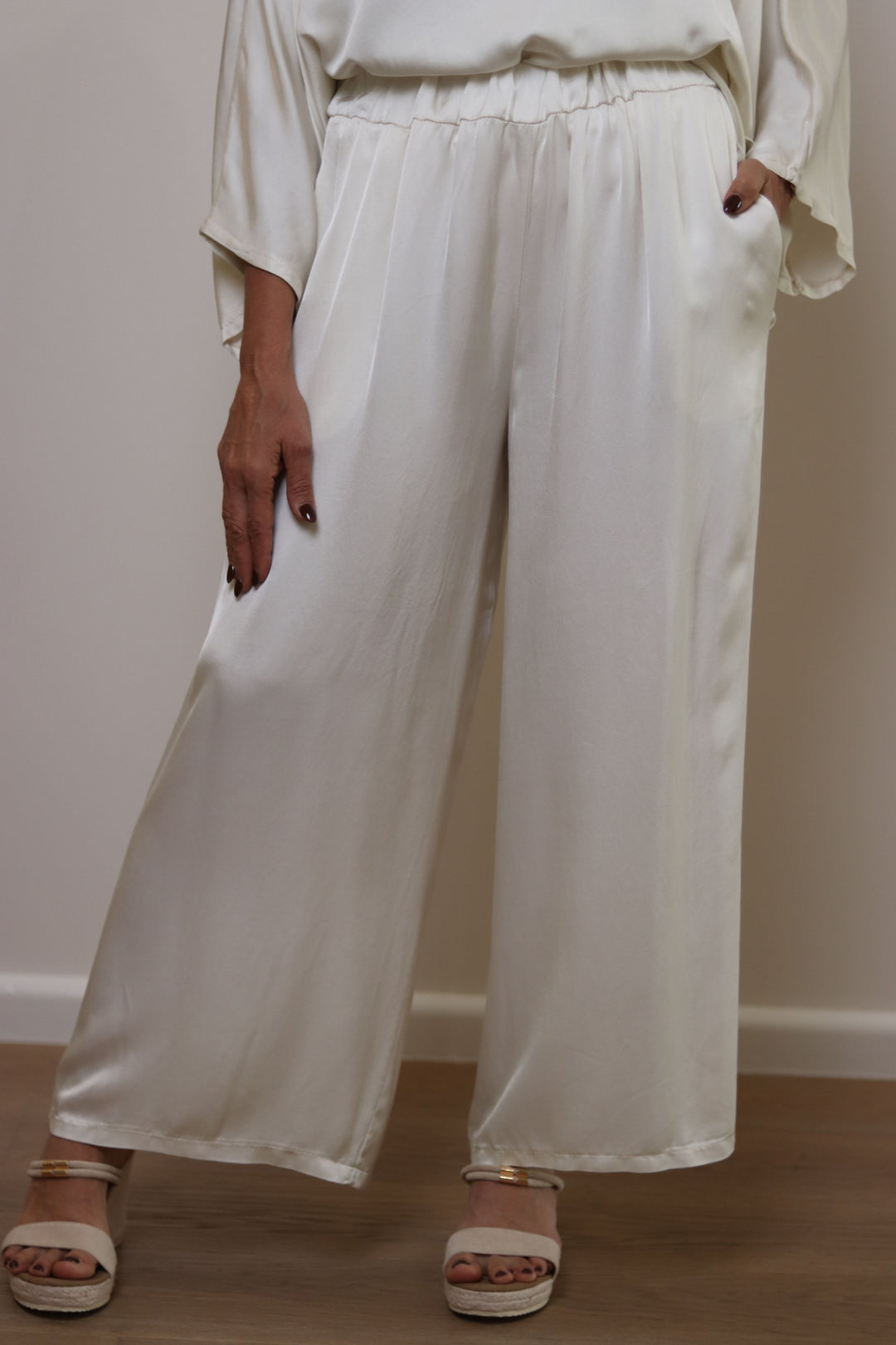 Karly Satin Blend Pants