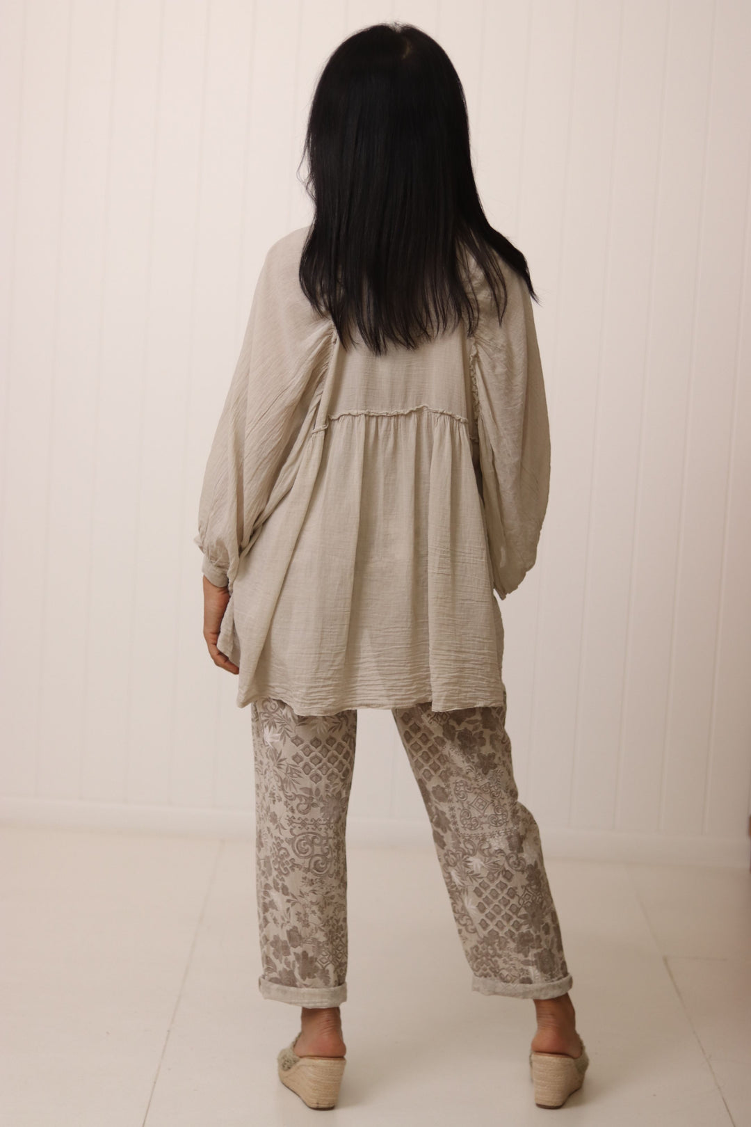 Laura Cotton Detail Top
