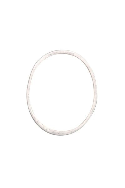 Rose Bangle Silver