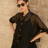 Chiara Shirt Silk Organza