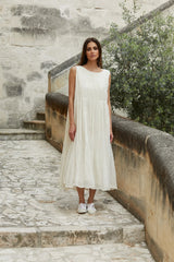 Athena Dress Long Gauze Cotton