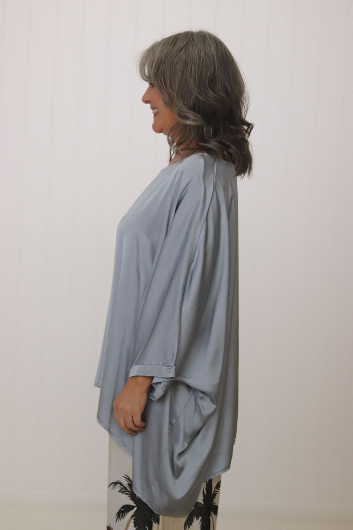 Portofino Batwing Silk Top
