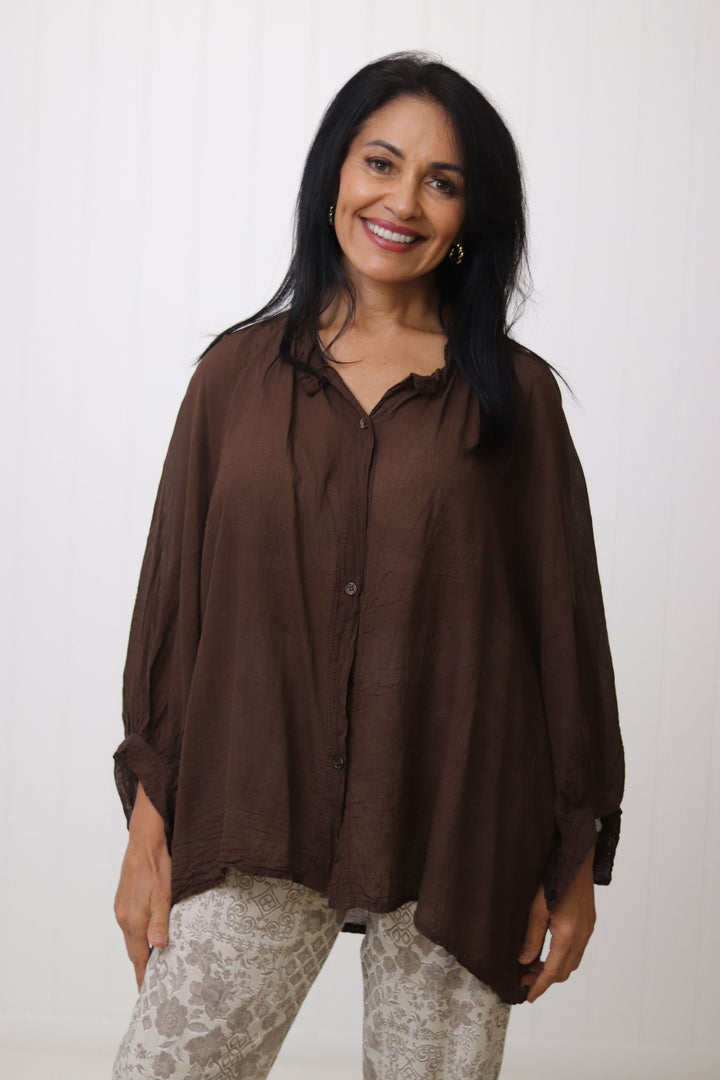 Laura Cotton Detail Top