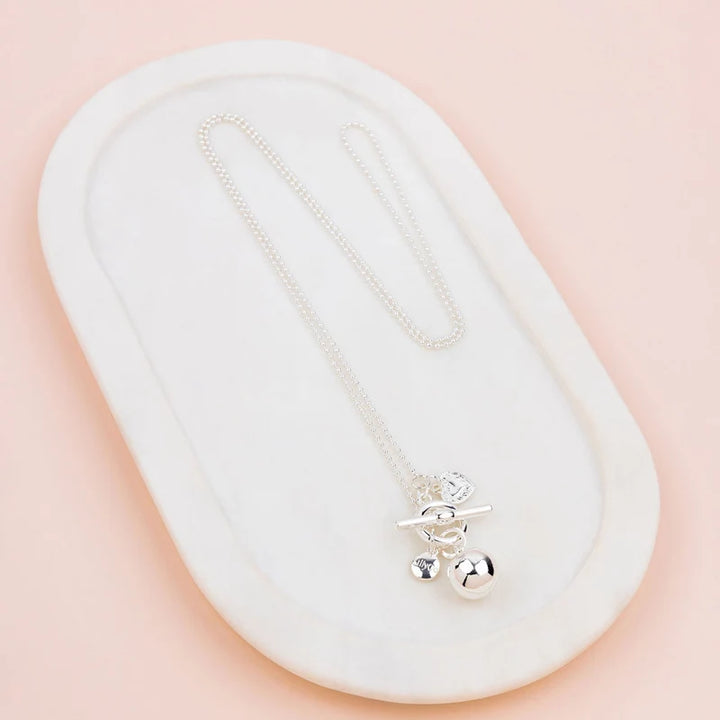Ball Pendant Long Necklace
