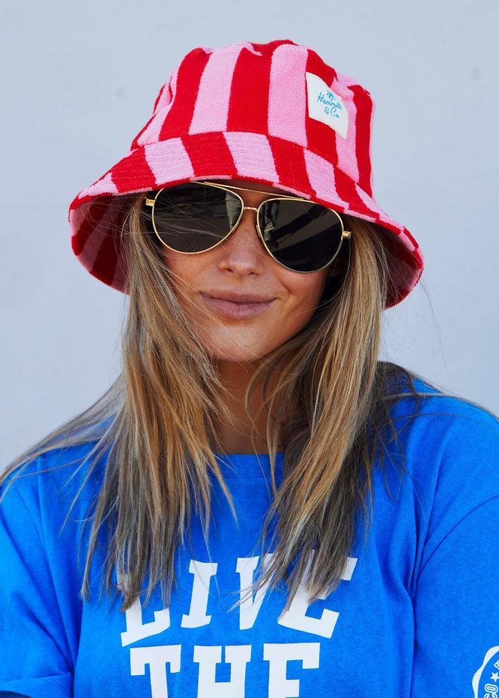 Stripe Bucket Hat