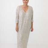 Kathryn Reversible Sequin Dress