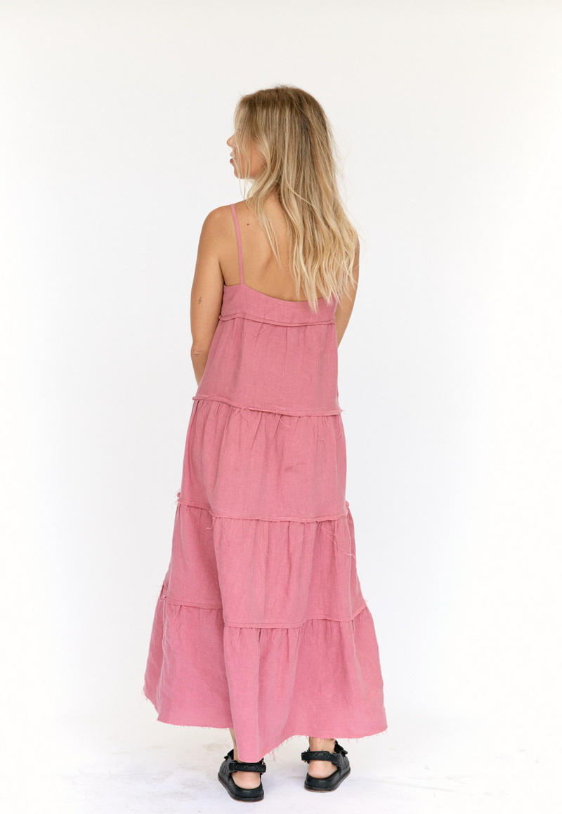 Elsa Maxi Thin Strap Cairo Pink