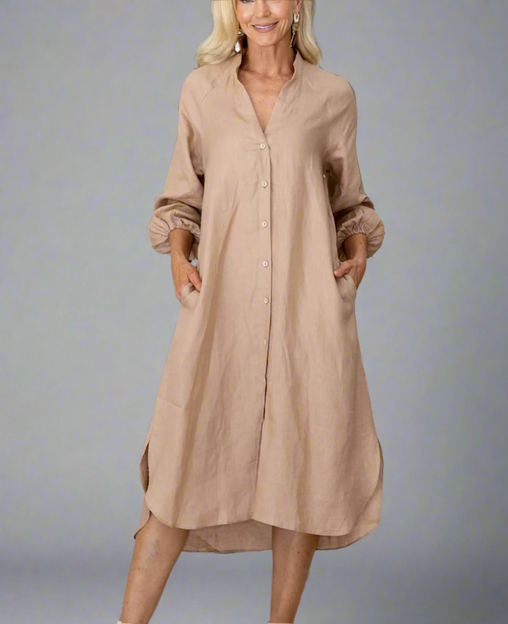 Macy Linen Dress