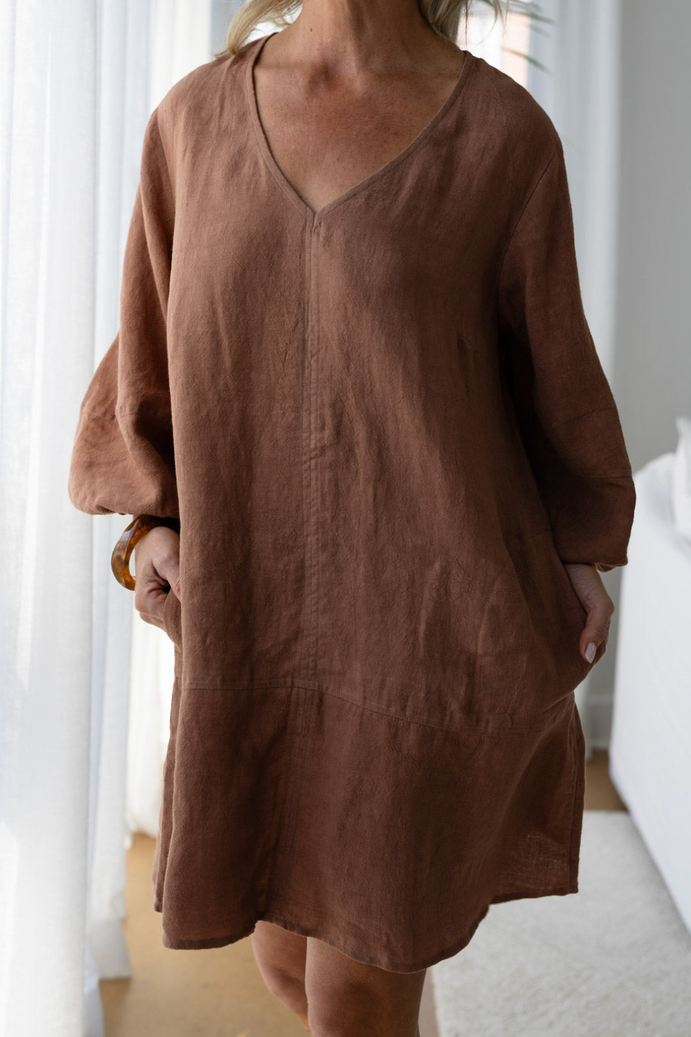 Fundamental Linen Ease Dress