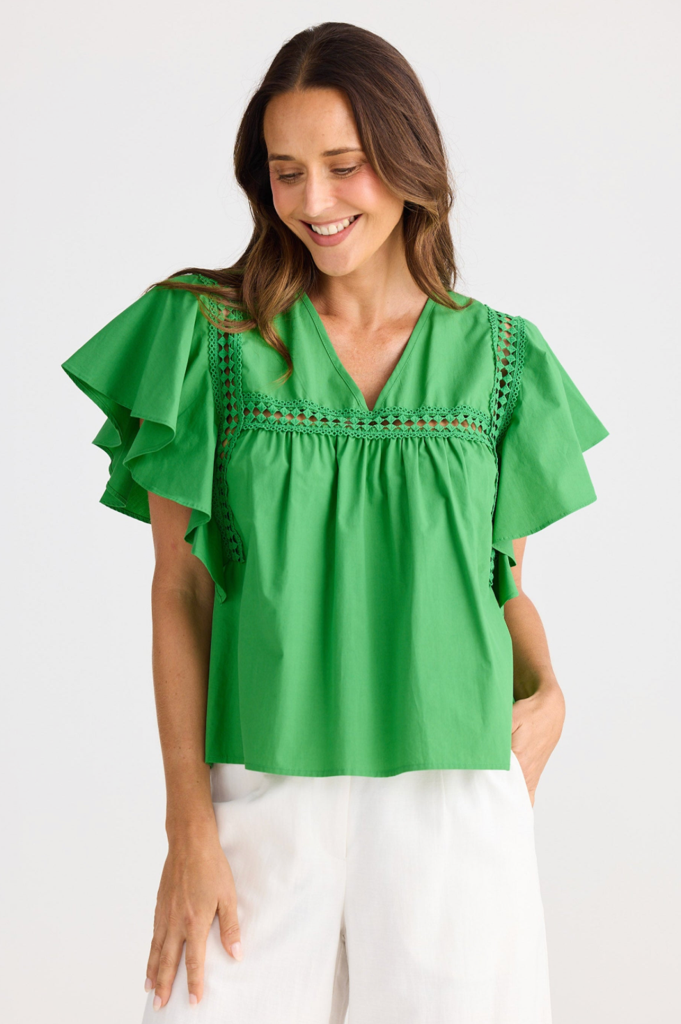 Marcia Blouse Jade