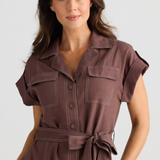 Portia Dress CHOCOLATE