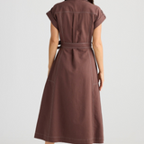 Portia Dress CHOCOLATE