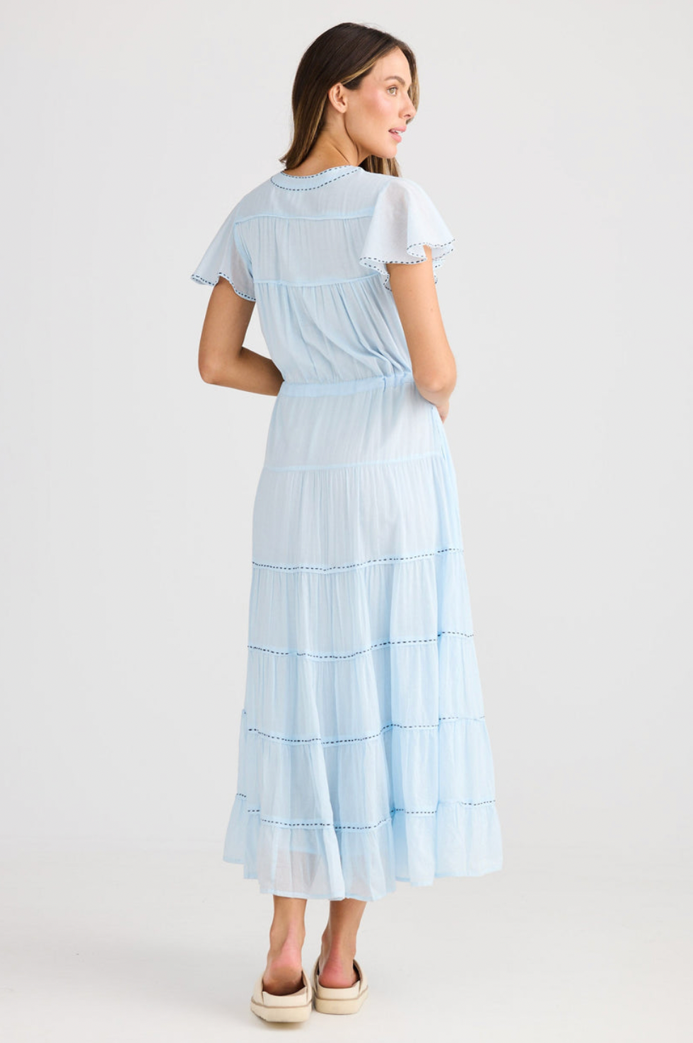 Delilah Dress Ice Blue