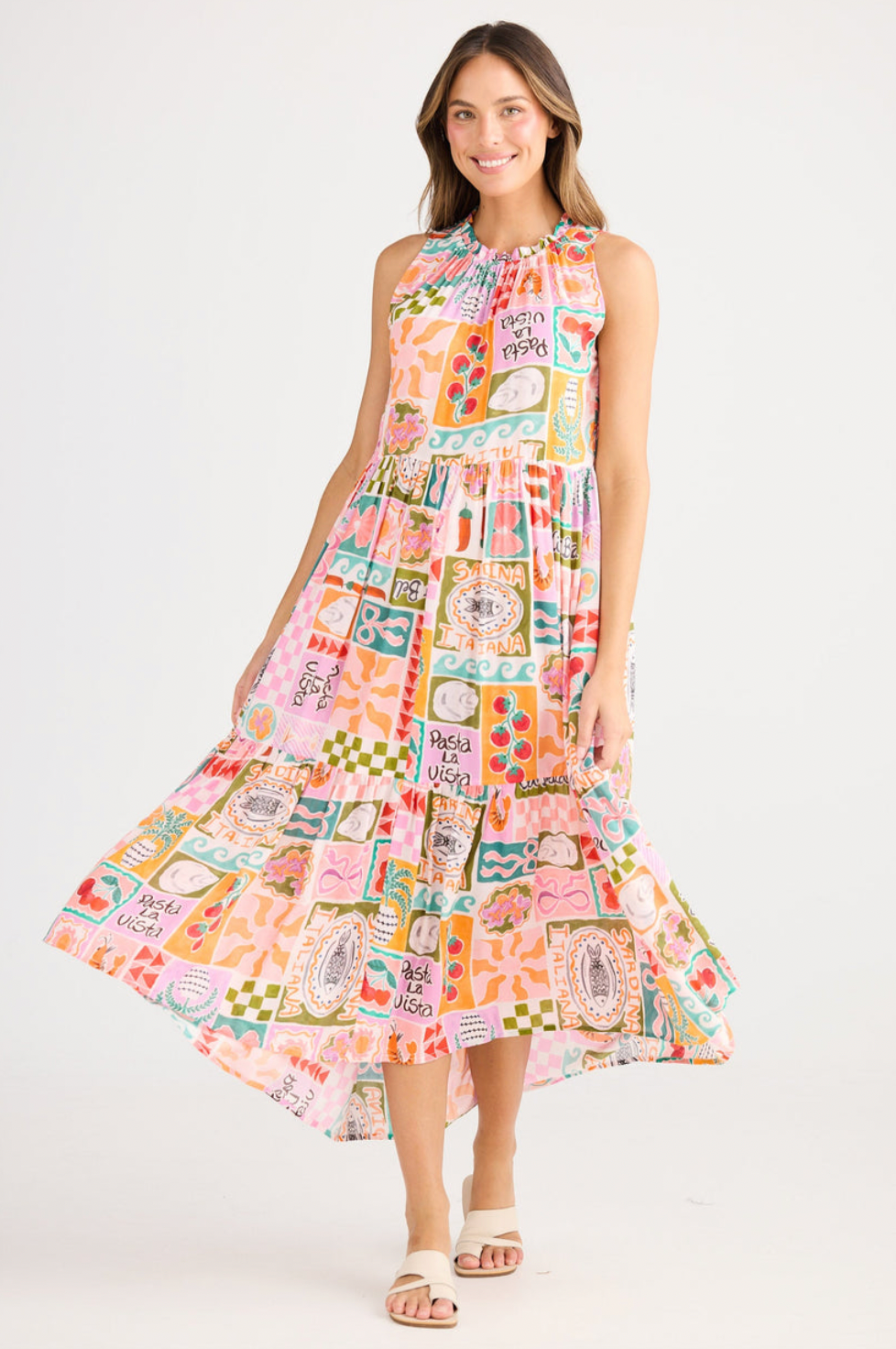 Margot Dress Sardinia Summer