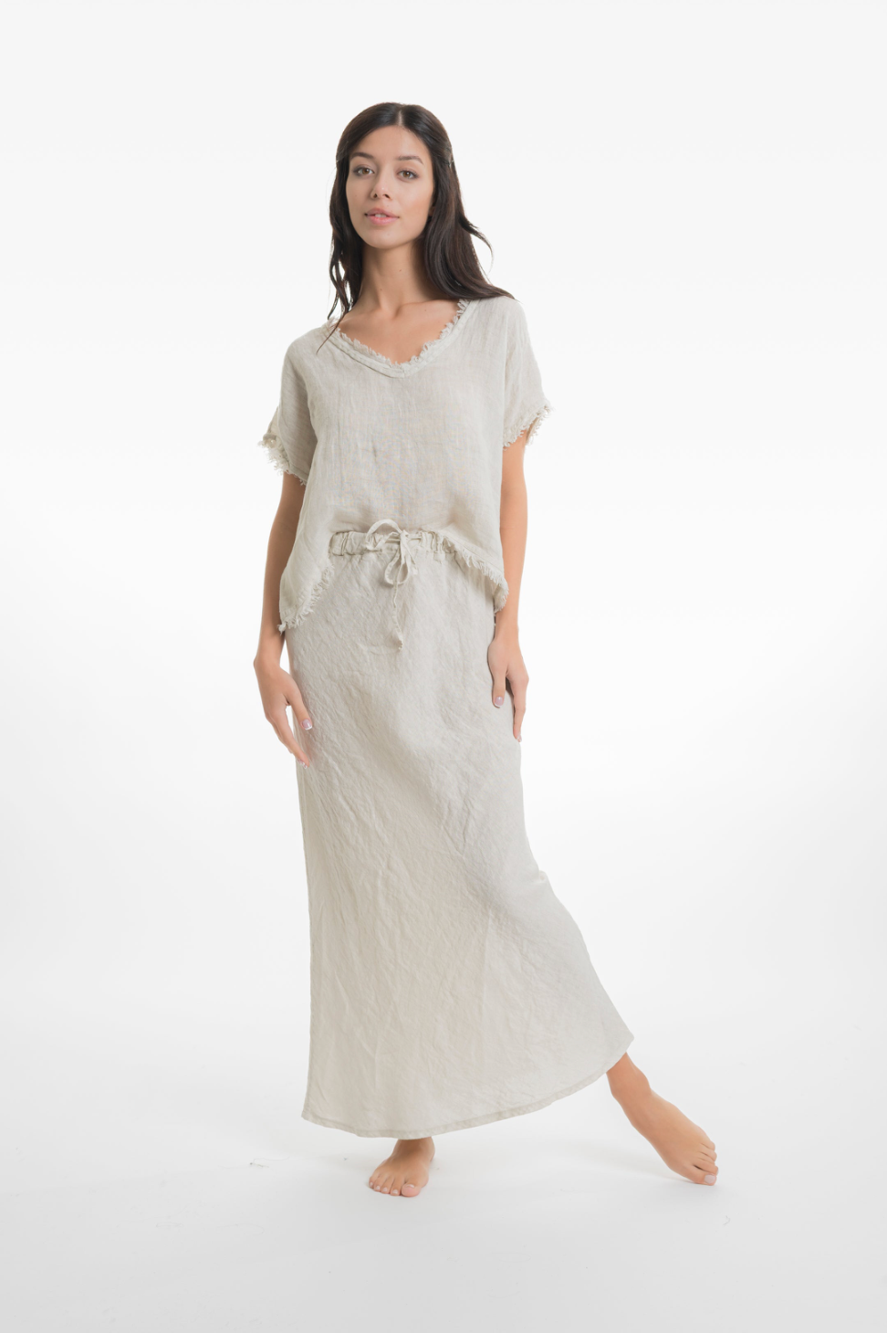 Morocco Linen Top
