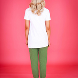 Cathie Embroidery Star Tee