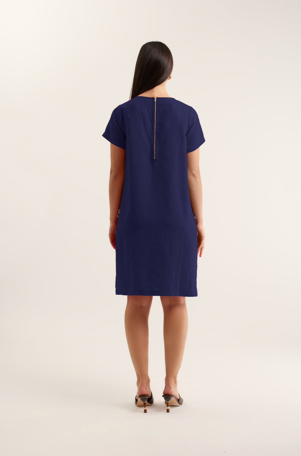 Louie Classic Linen Dress