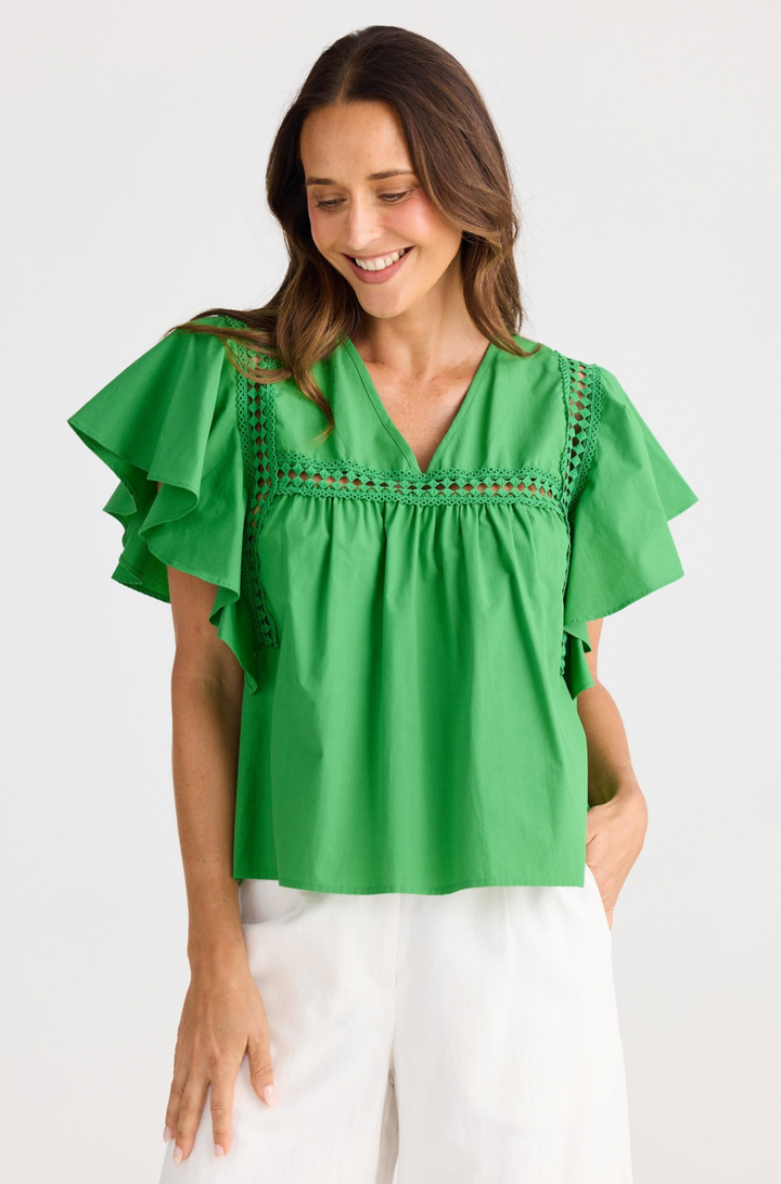 Marcia Blouse Jade