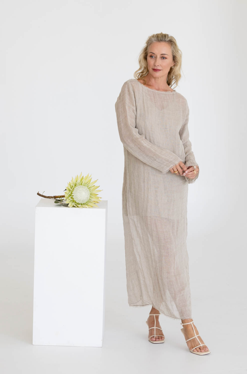 Mode Linen Dress