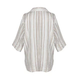 Stripe Linen Blazer