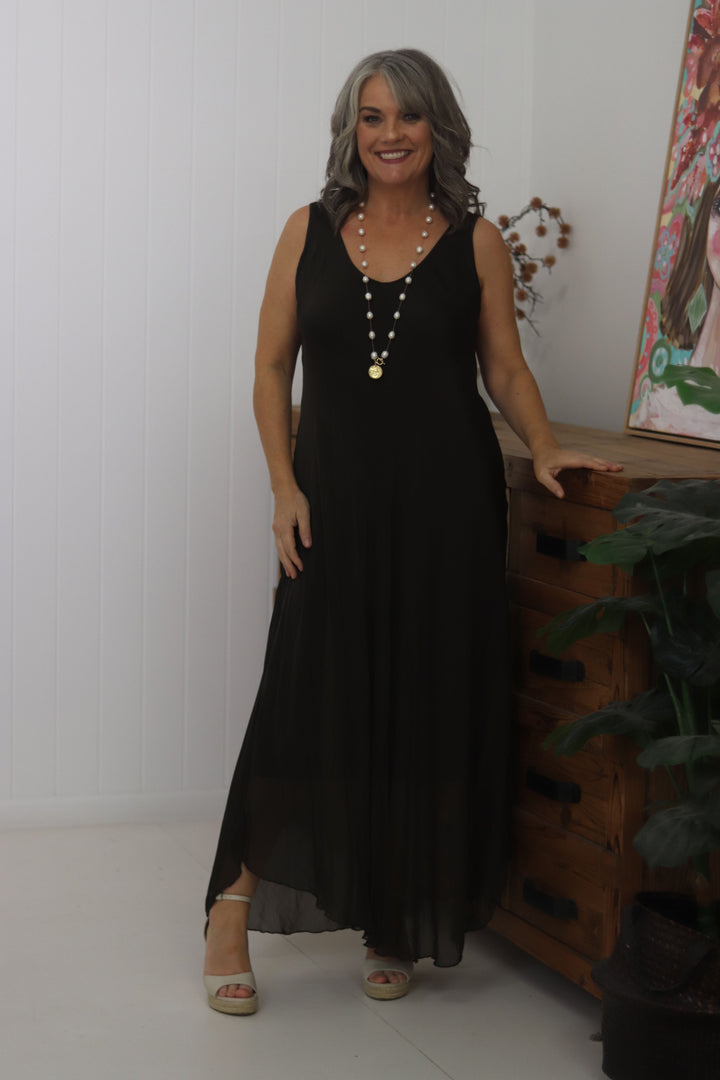 Cara Silk Dress