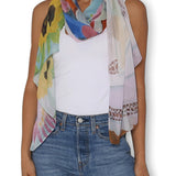 Small Scarf Flower Beauty