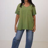 Moon Dance V Neck Tee