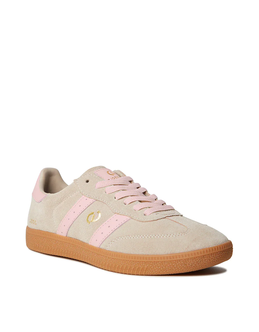 Goodsole 2001 Parallel Tropical Taupe Pink Suede