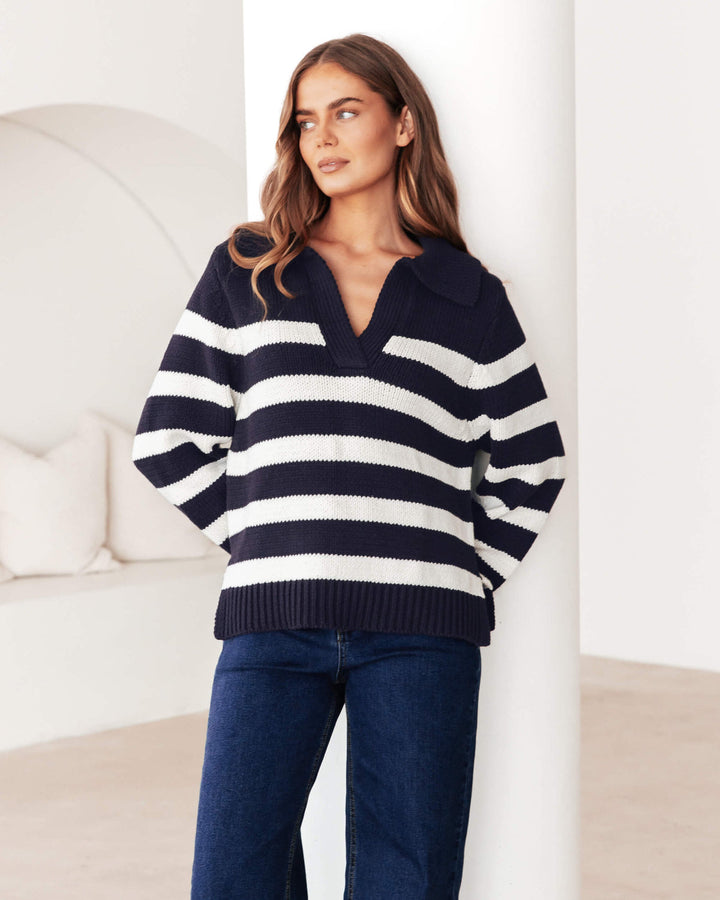 Sally Stripe Knit