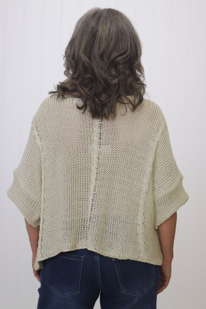 Viv Cable Knit Top